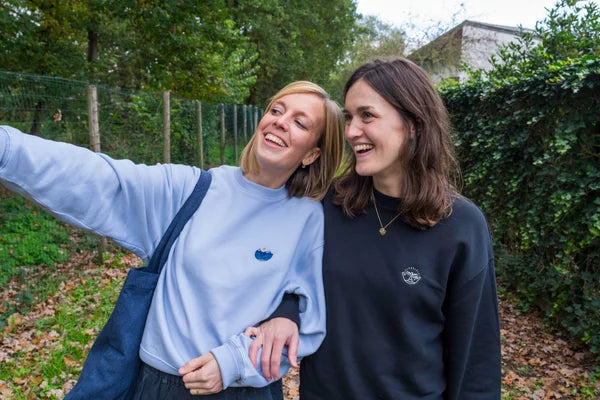 Oversized trui met afbeelding vanconcepts.be