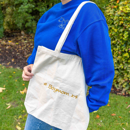 Tote bag met tekst vanconcepts.be