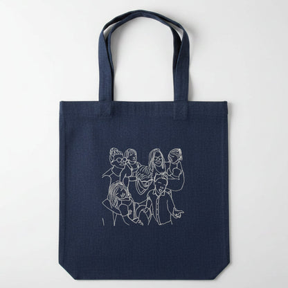 Tote bag met tekst vanconcepts.be