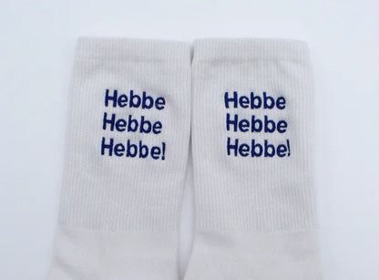 Sokken met tekst vanconcepts.be