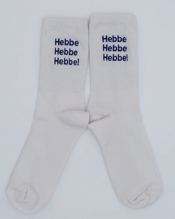 Sokken met tekst vanconcepts.be