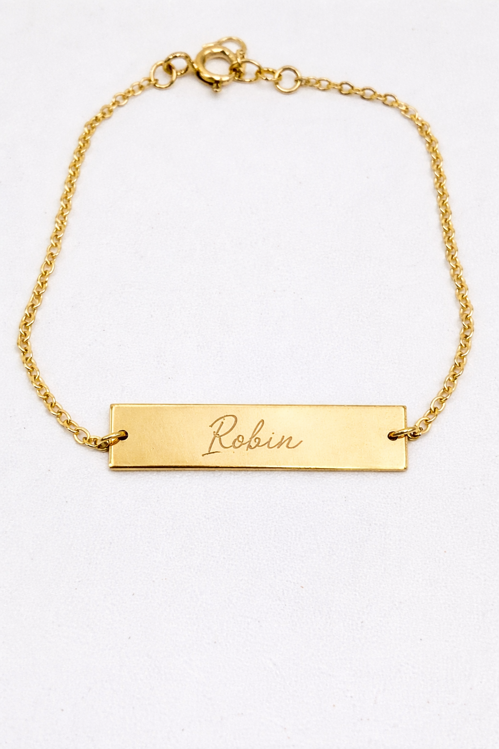 Armband met bar - Gold filled