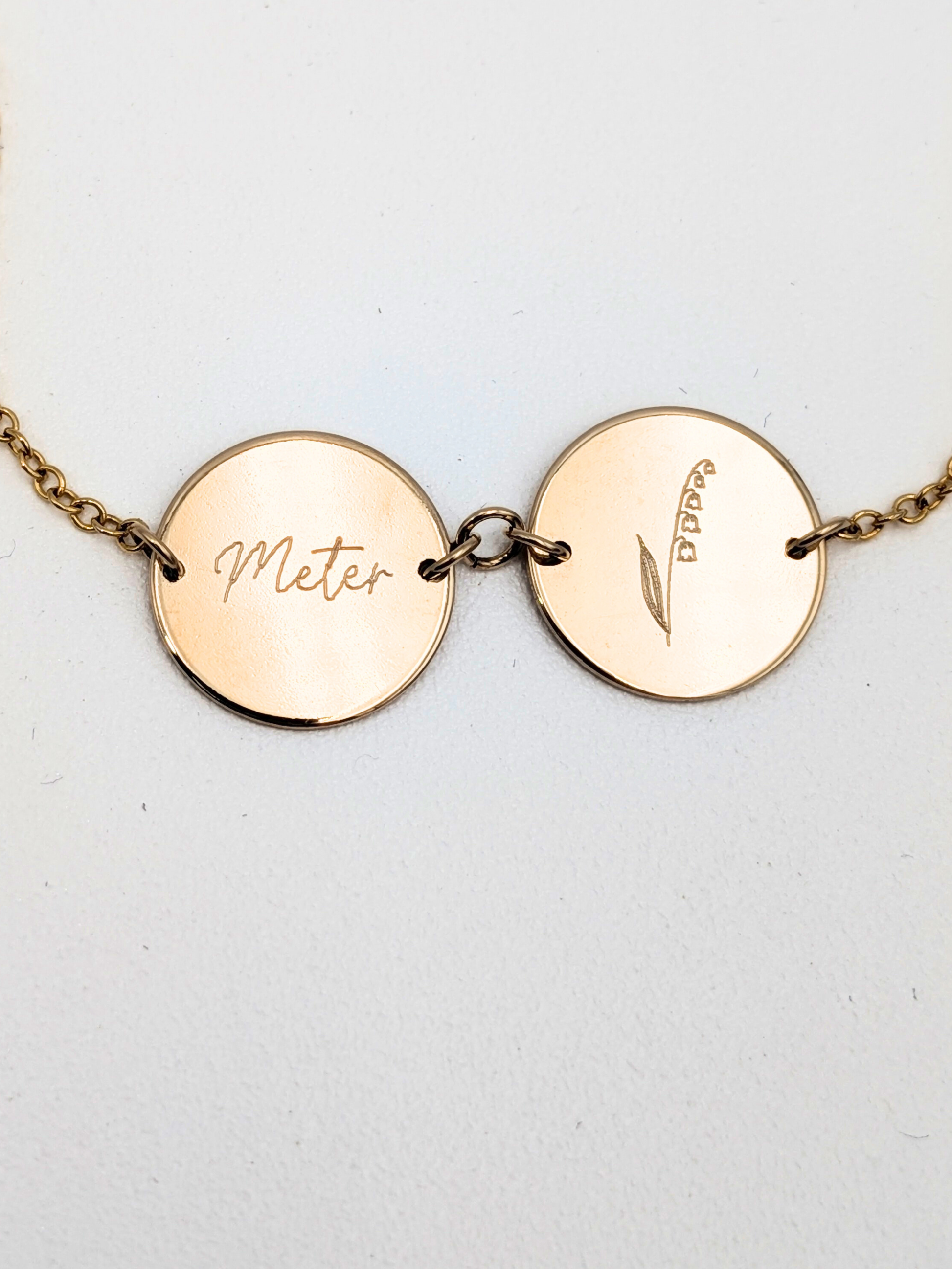 Armband met twee rondes - Gold filled vanconcepts.be