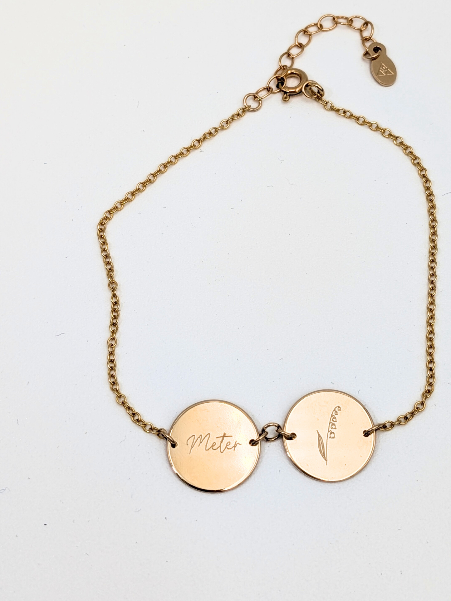 Armband met twee rondes - Gold filled vanconcepts.be