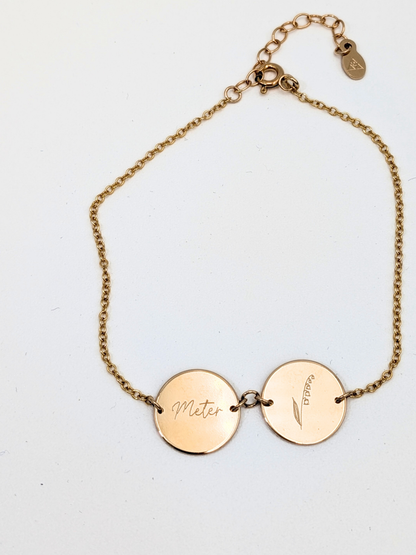Armband met twee rondes - Gold filled vanconcepts.be