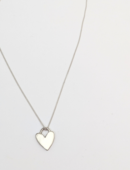Bold hearts ketting - Zilver vanconcepts.be