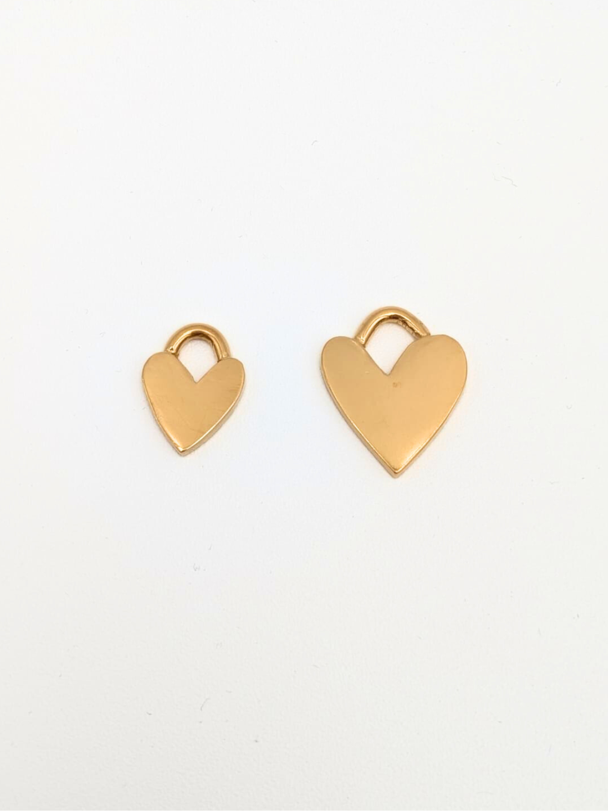 Bold hearts ketting - Goud vermeil vanconcepts.be