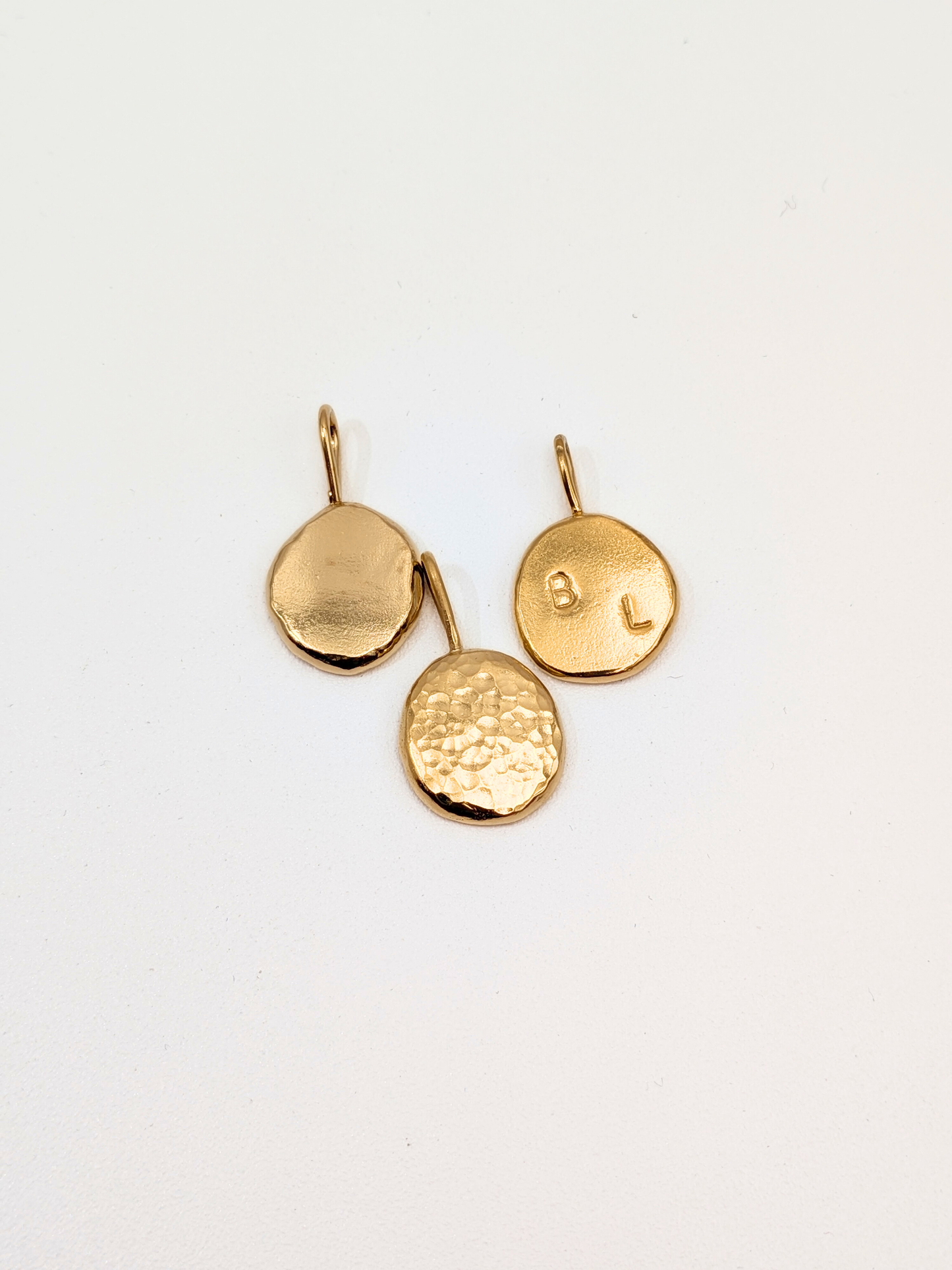 Bold Circle ketting - Goud vermeil vanconcepts.be