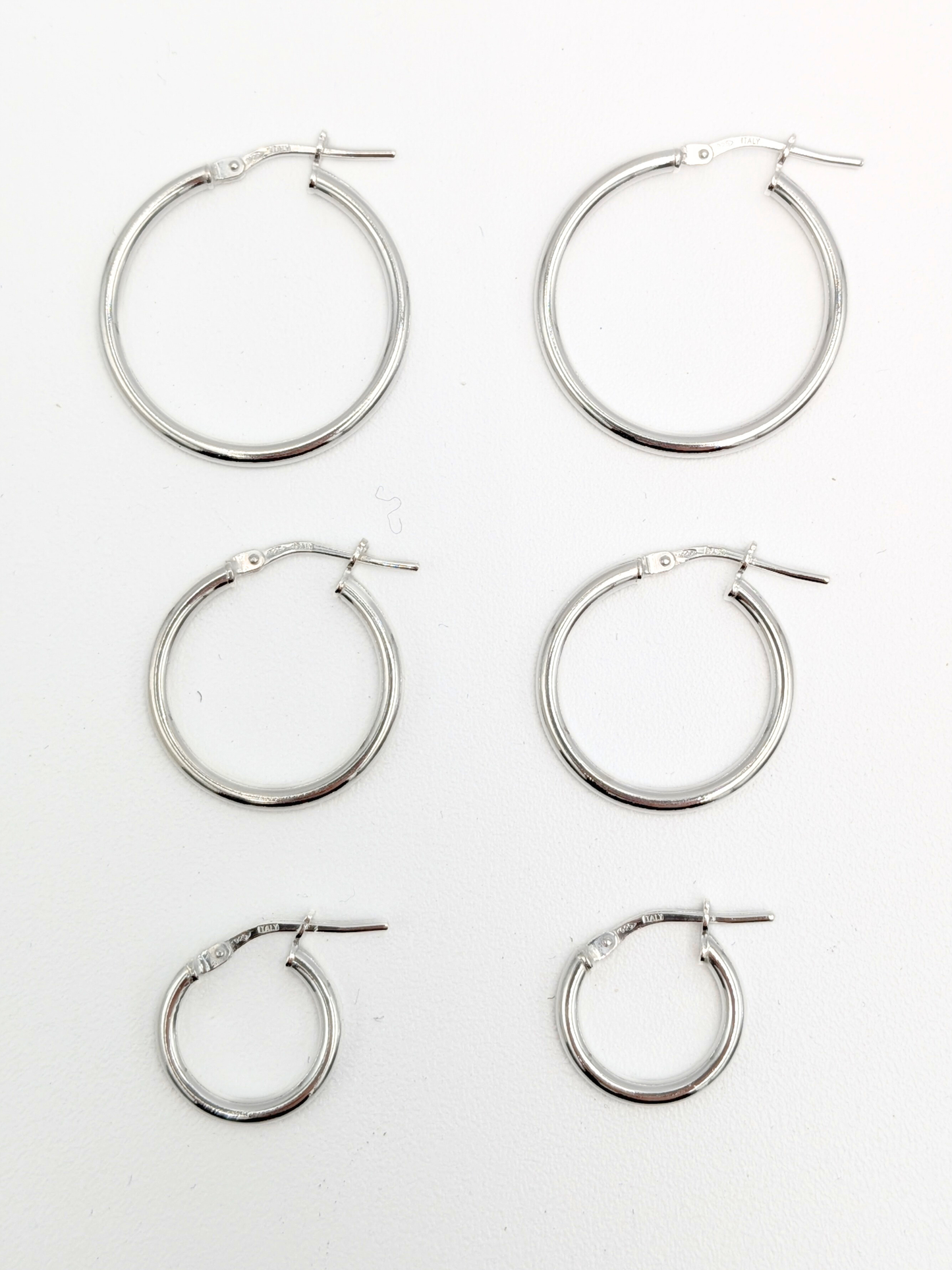 Classic hoops - Zilver vanconcepts.be