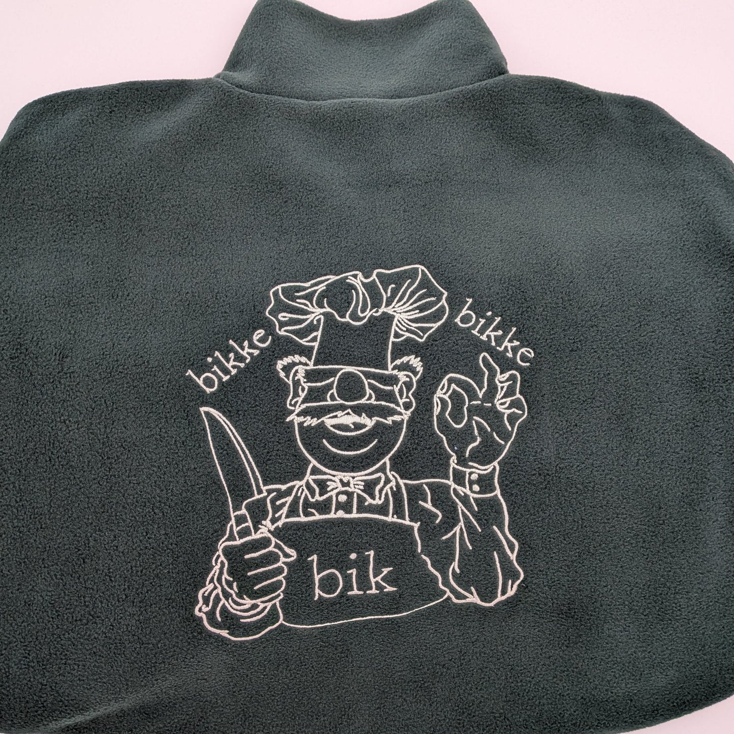 Gepersonaliseerde fleece trui vanconcepts.be