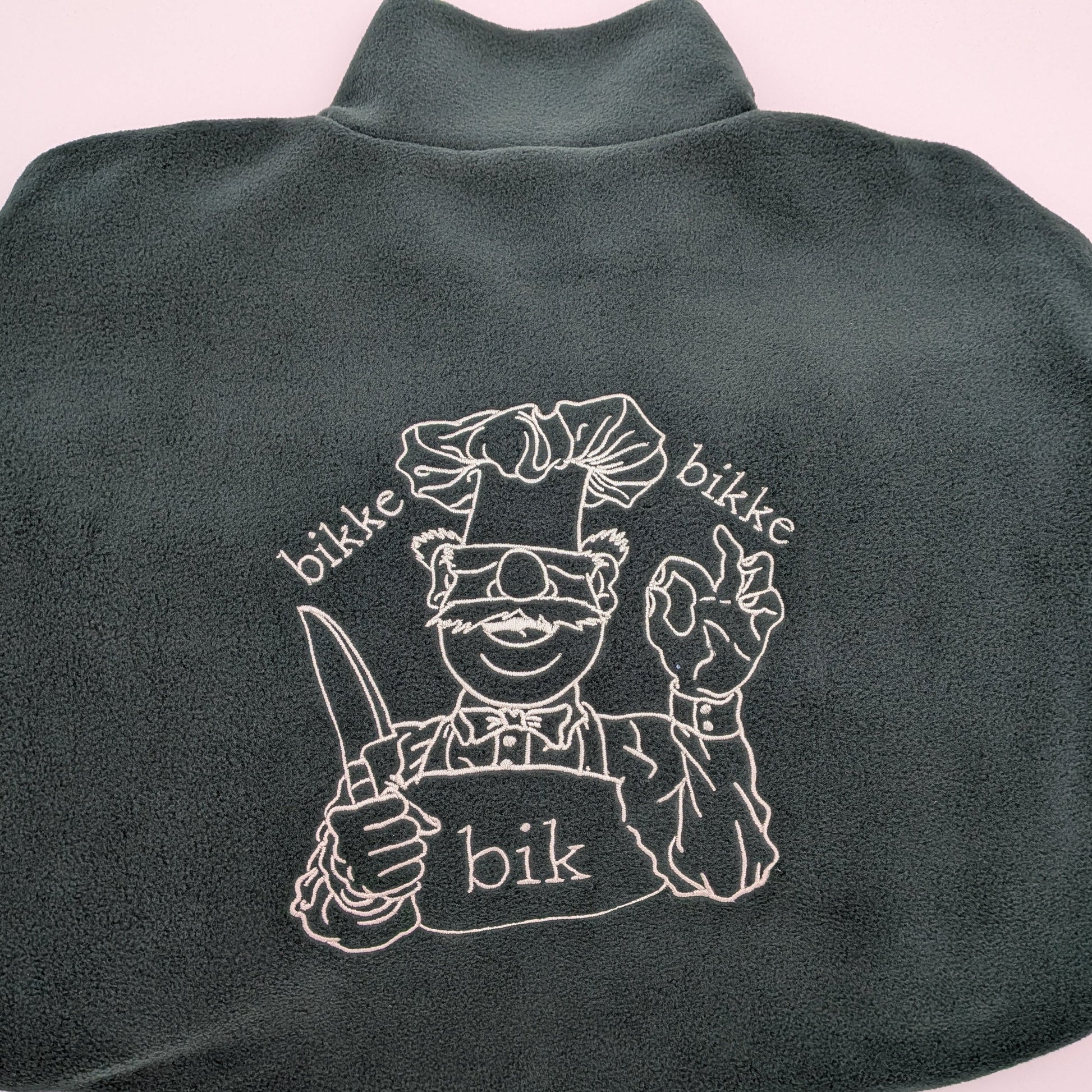 Gepersonaliseerde fleece trui vanconcepts.be