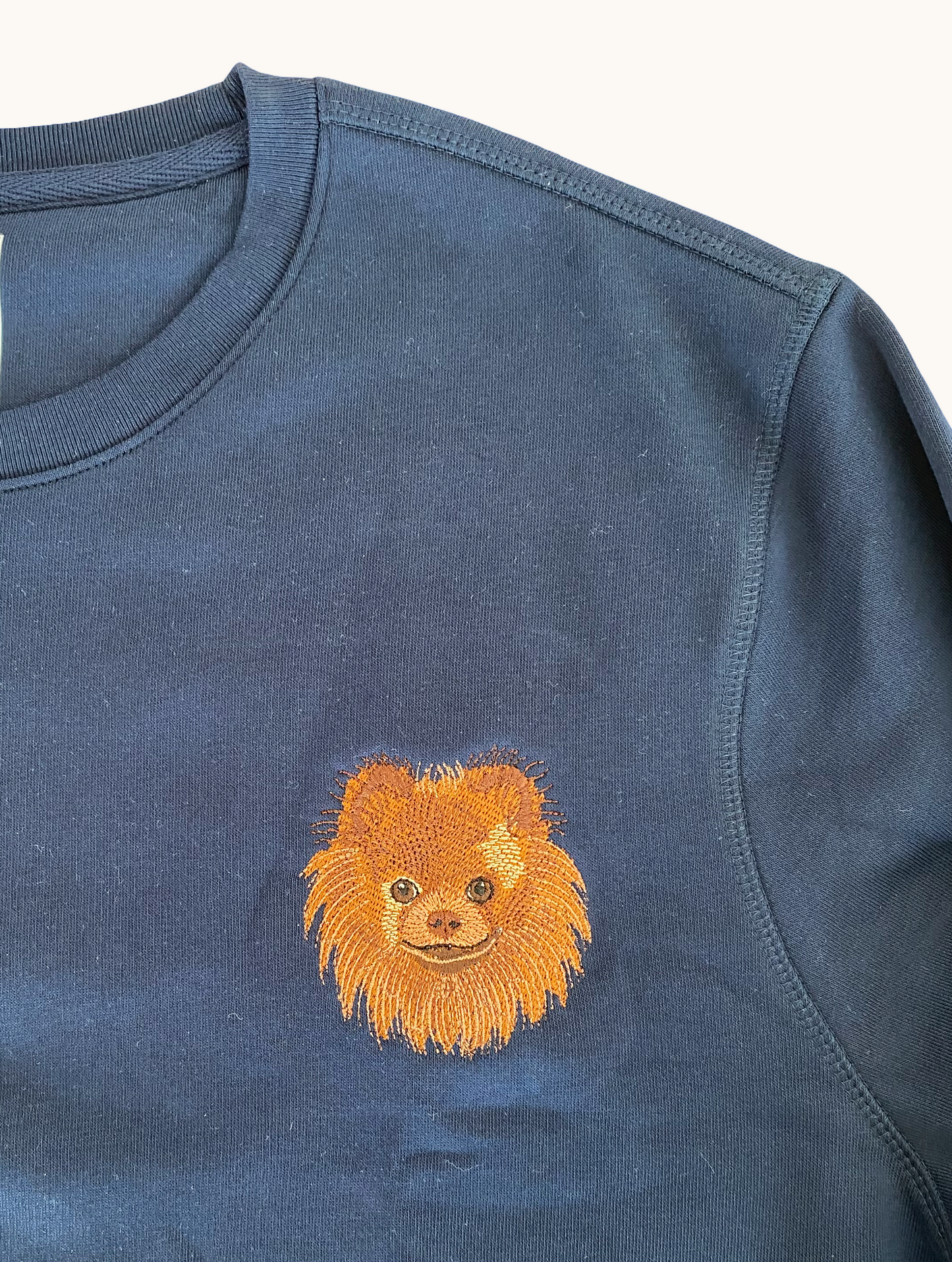 Trui met geborduurde huisdier vanconcepts.be