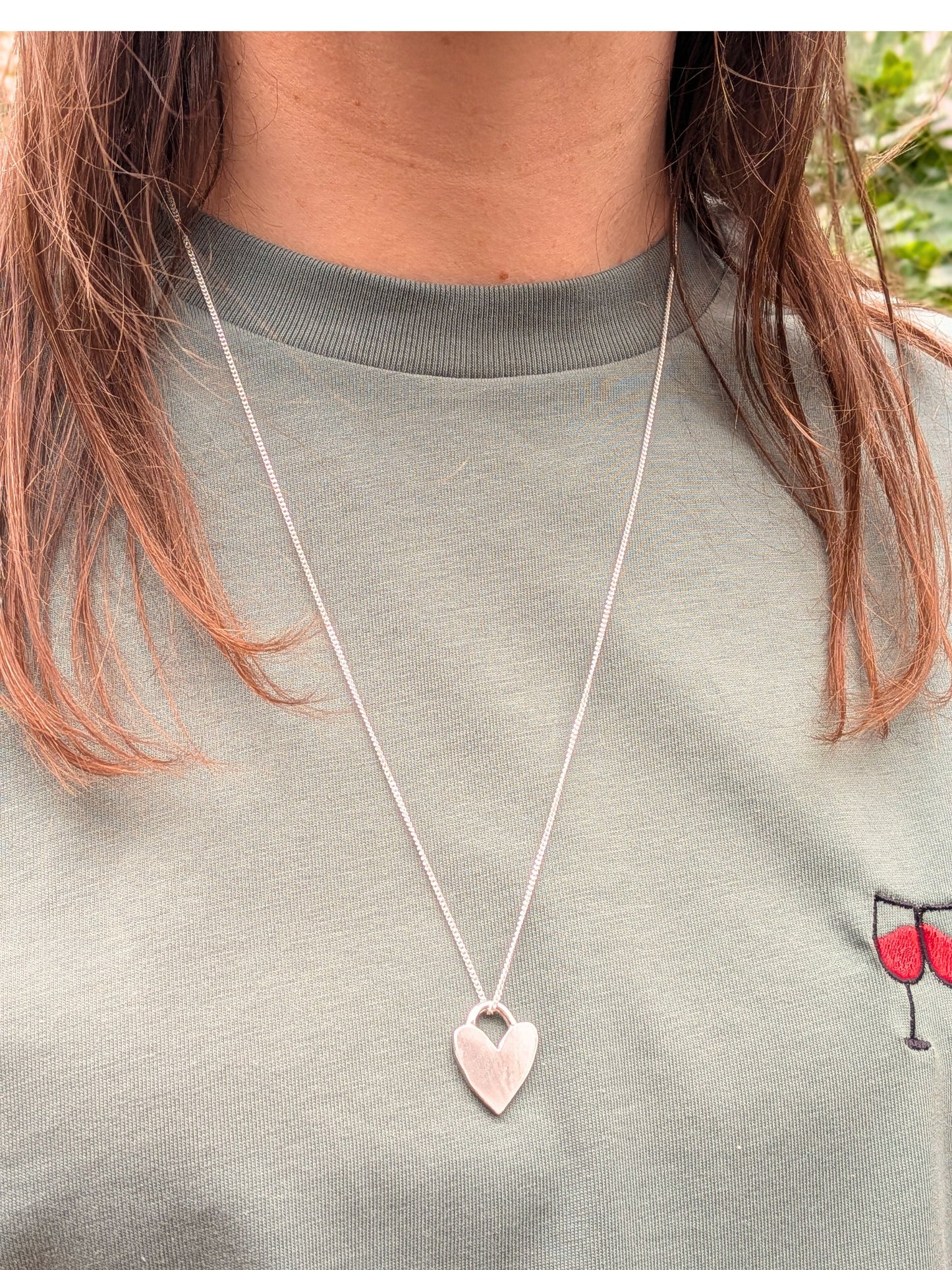 Bold hearts ketting - Zilver vanconcepts.be