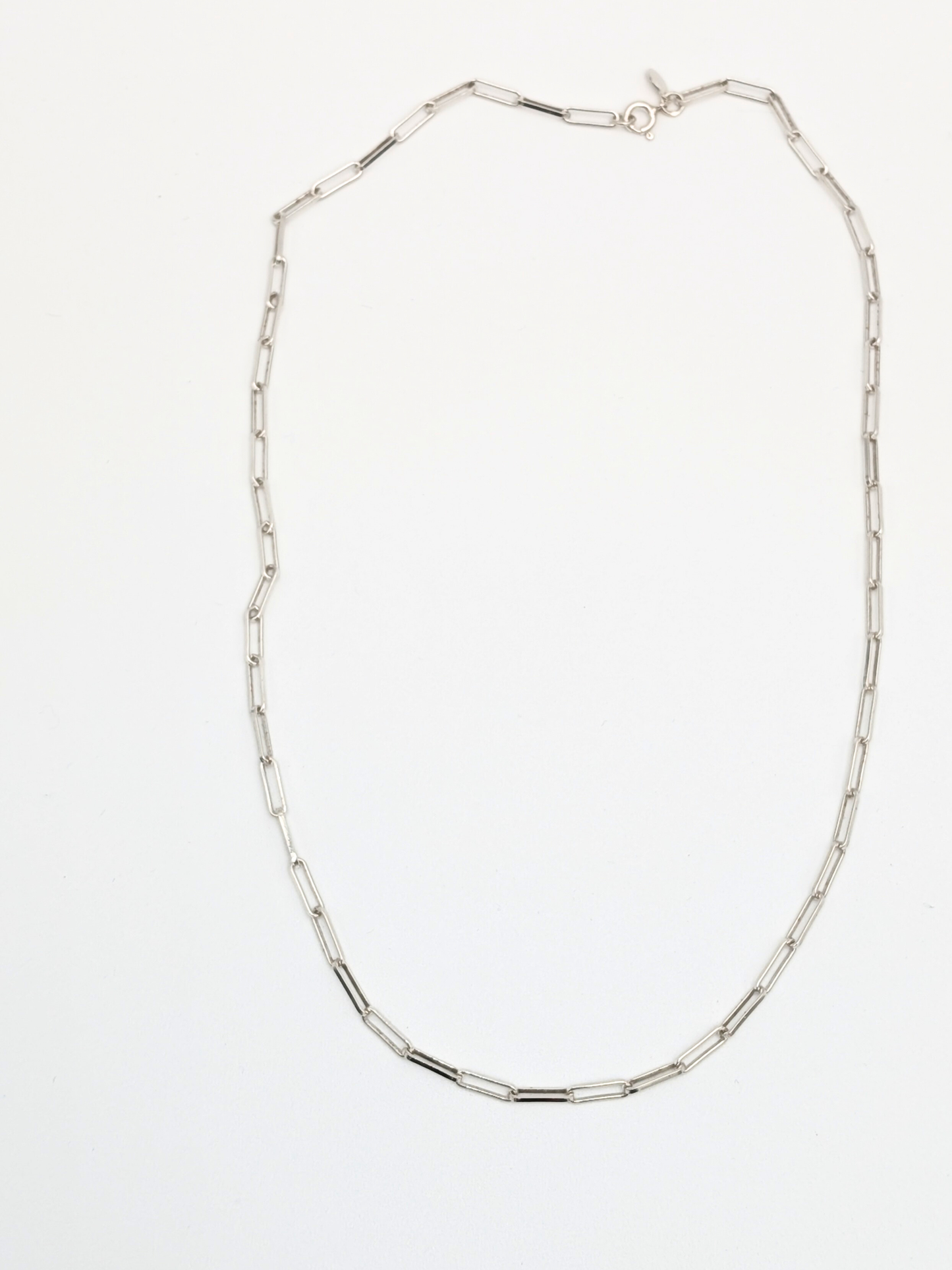 Ketting grote schakel - Zilver vanconcepts.be
