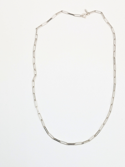 Ketting grote schakel - Zilver vanconcepts.be