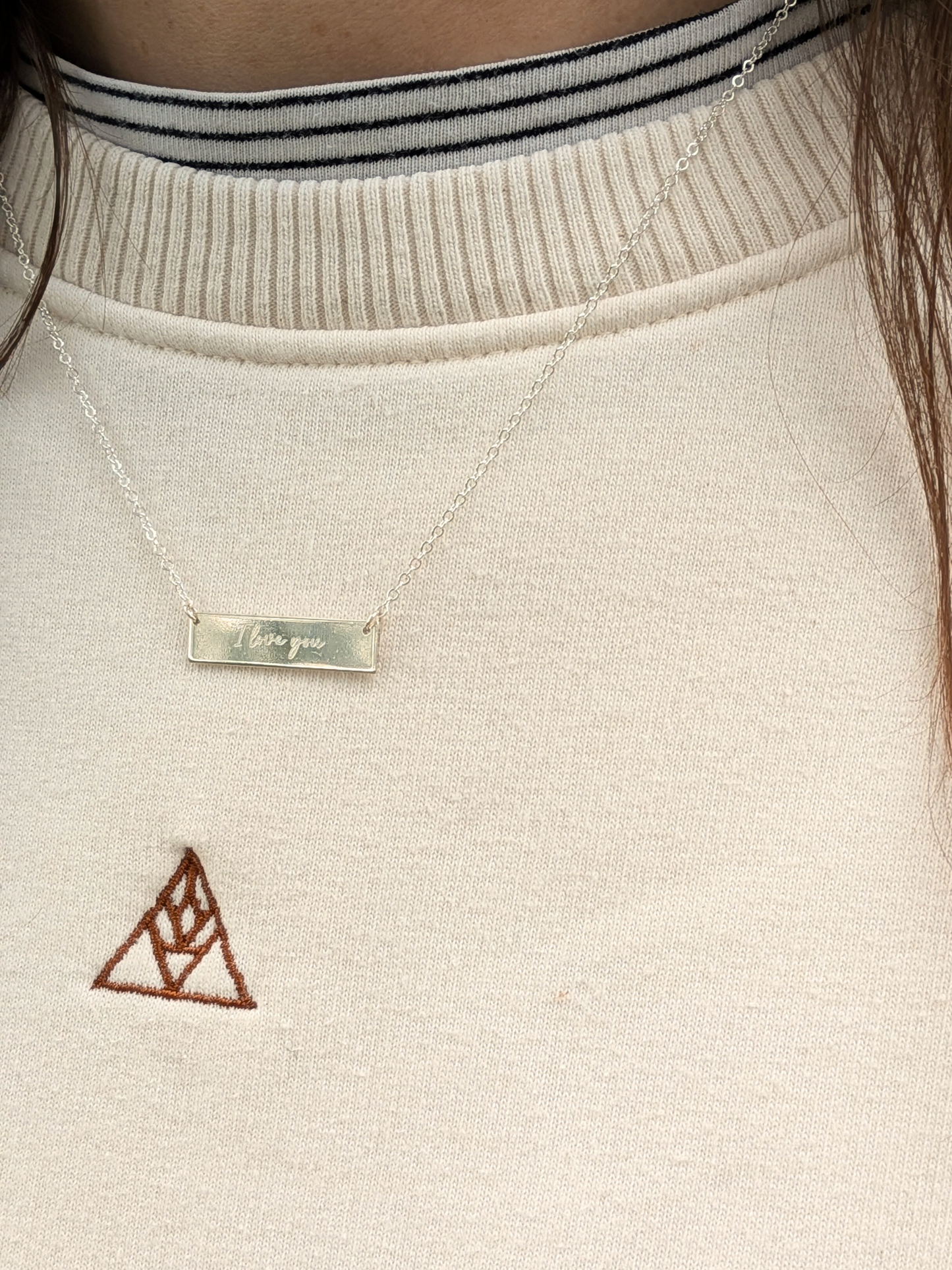 Ketting met bar - Zilver vanconcepts.be