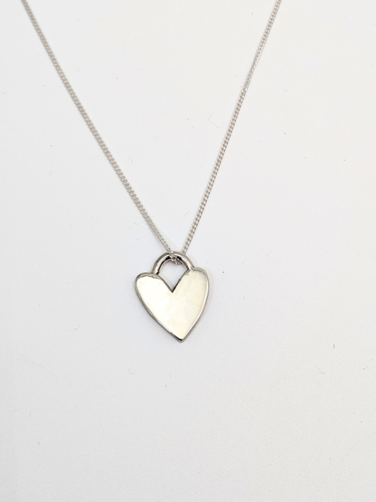 Bold hearts ketting - Zilver vanconcepts.be