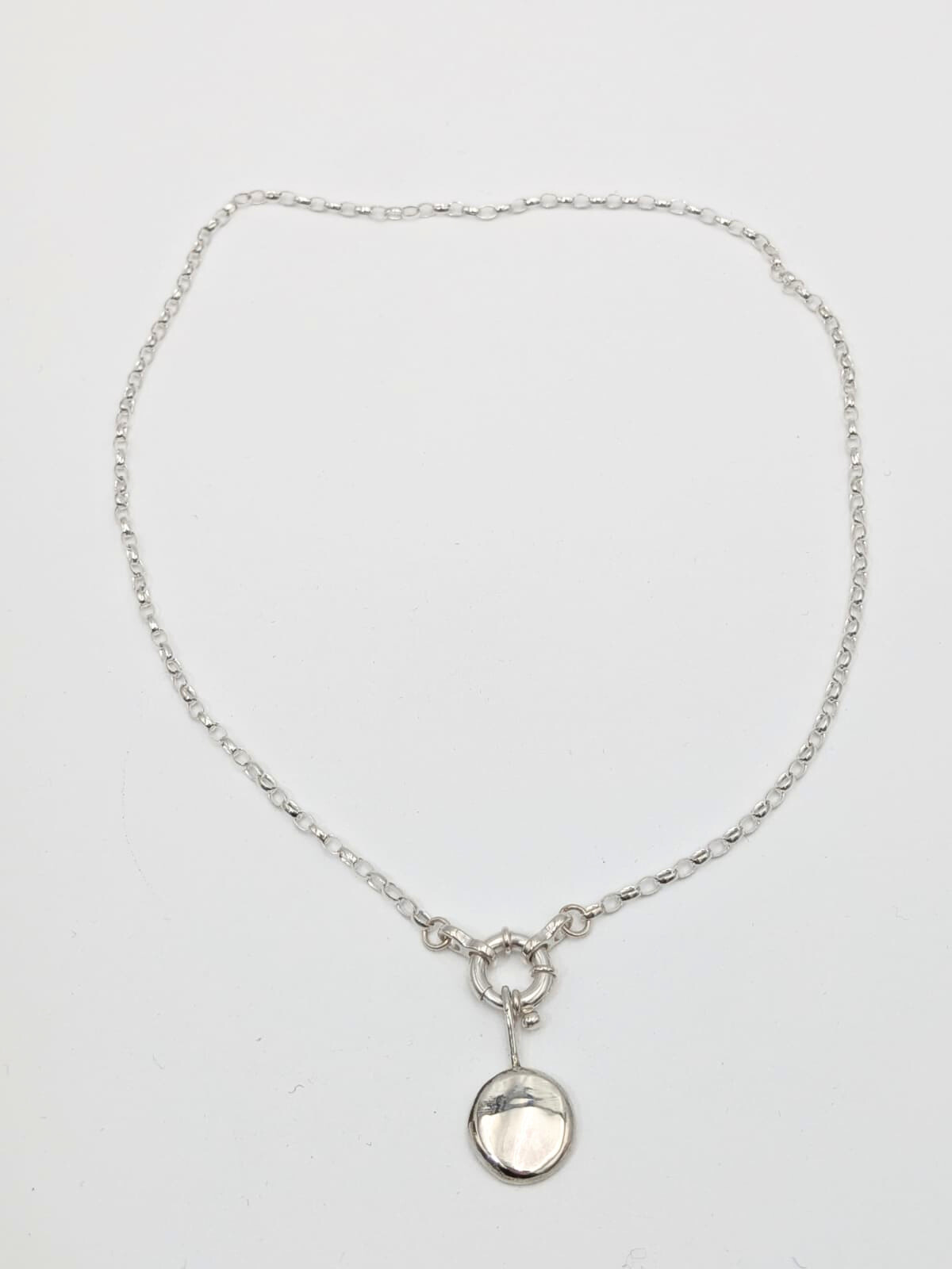Ketting met bedel - Zilver vanconcepts.be