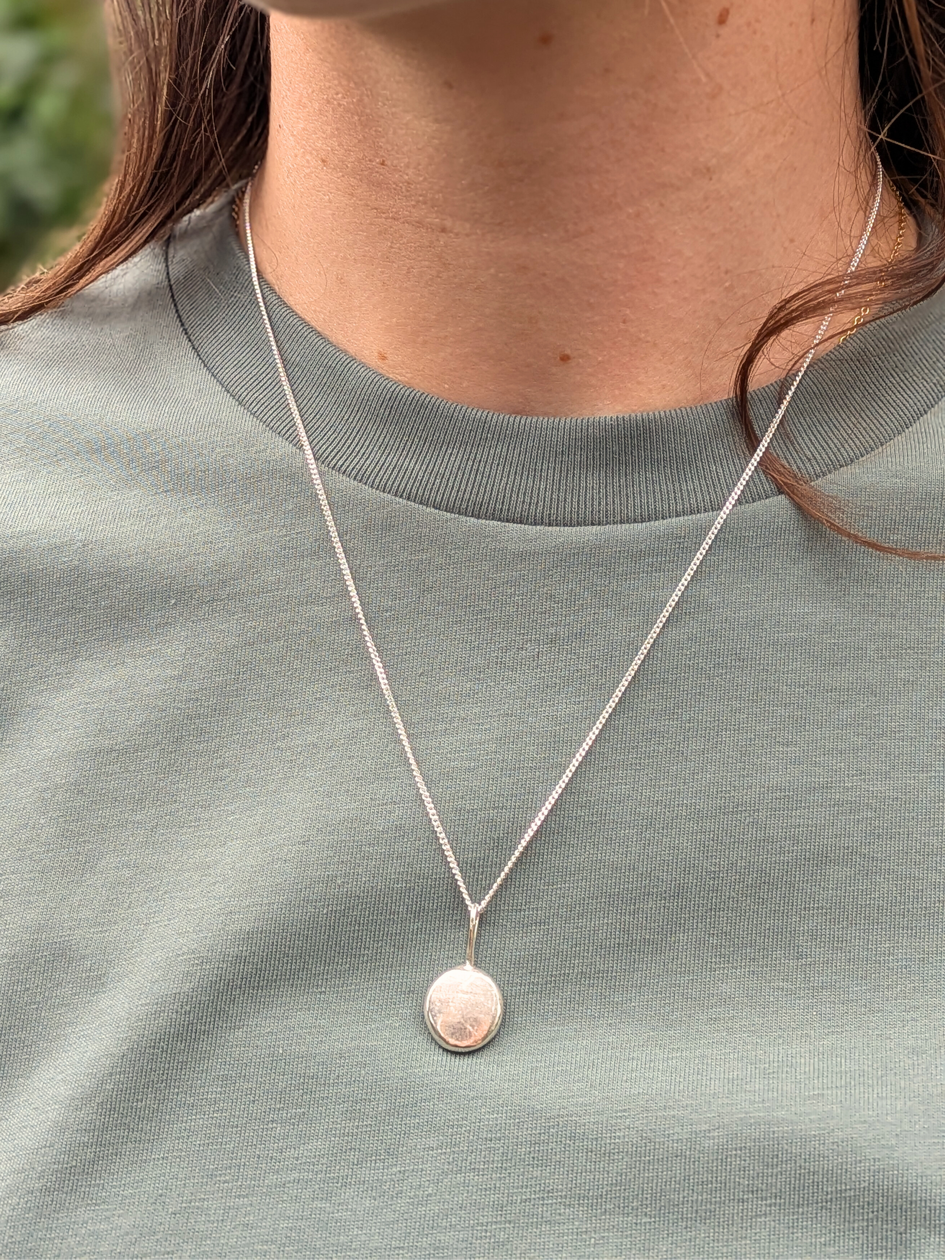 Bold Circle ketting - Zilver vanconcepts.be