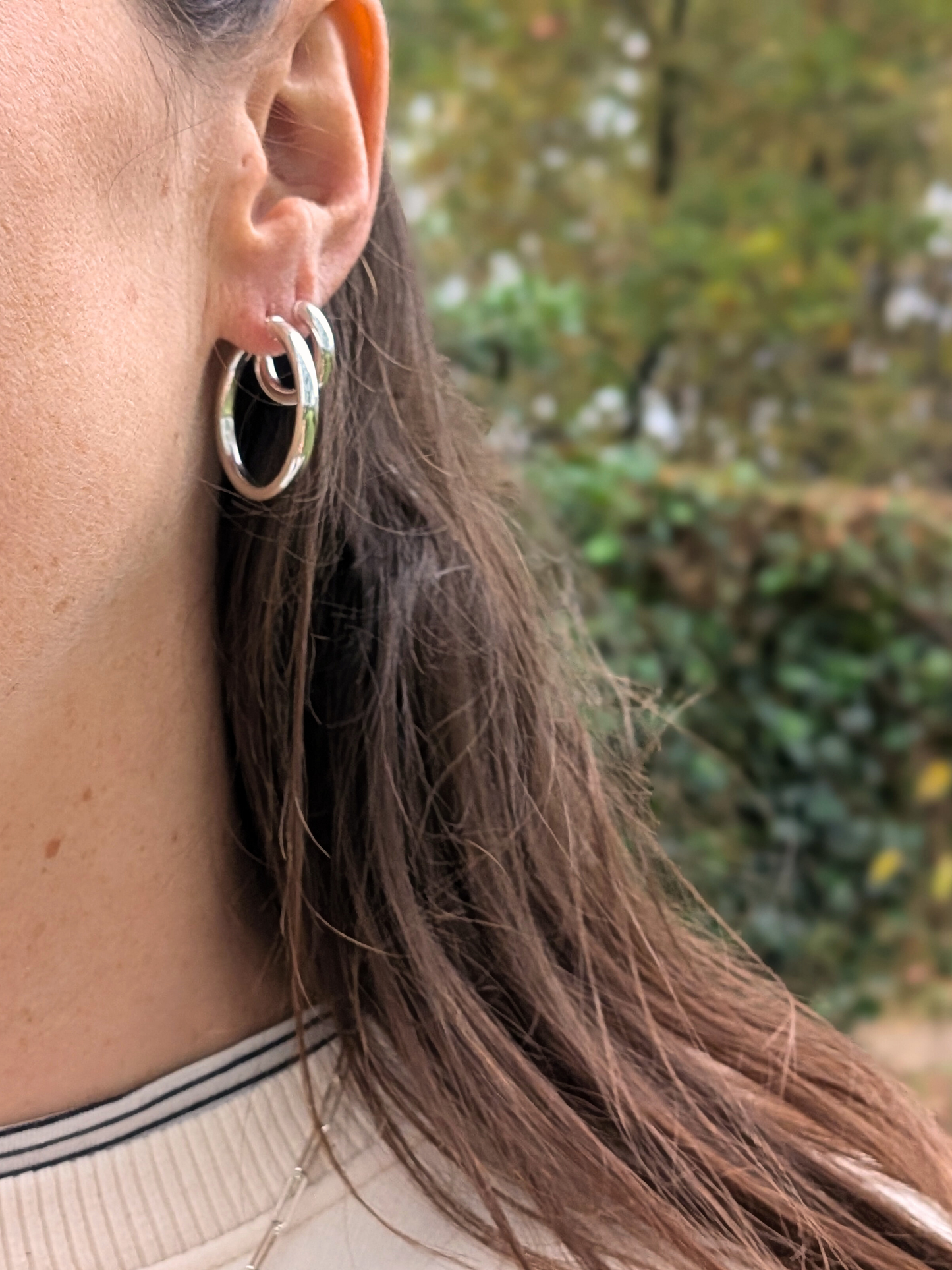 Bold hoops - Zilver vanconcepts.be