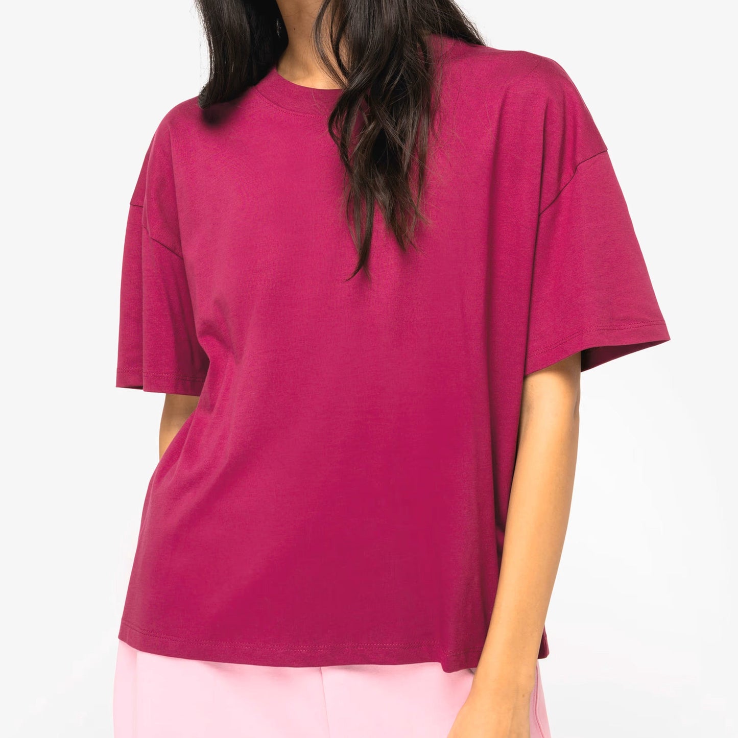 Oversized t-shirt dames met tekst vanconcepts.be