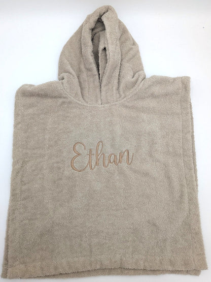 Gepersonaliseerde badponcho vanconcepts.be