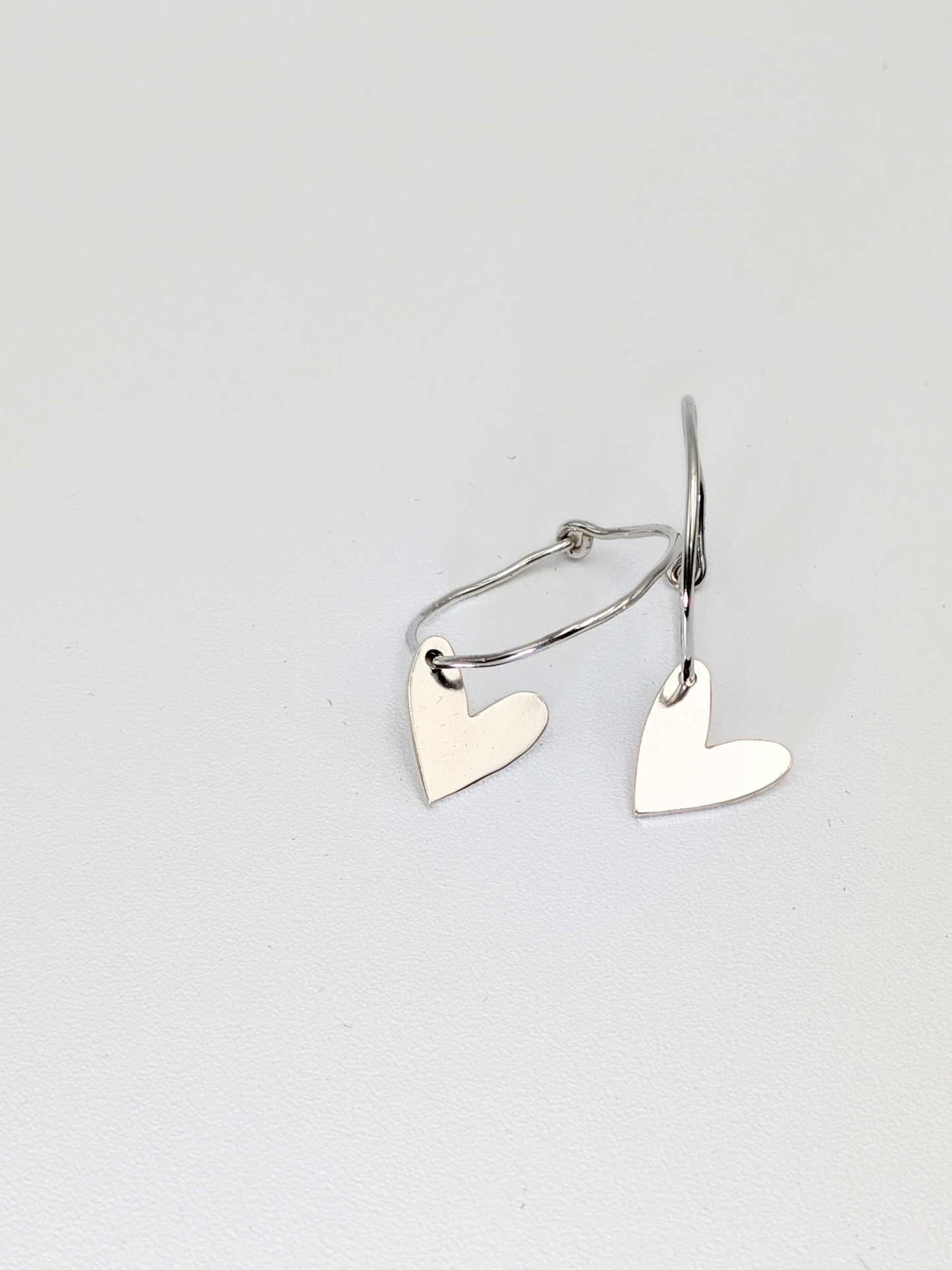 Rebel Hearts oorbellen - Zilver vanconcepts.be