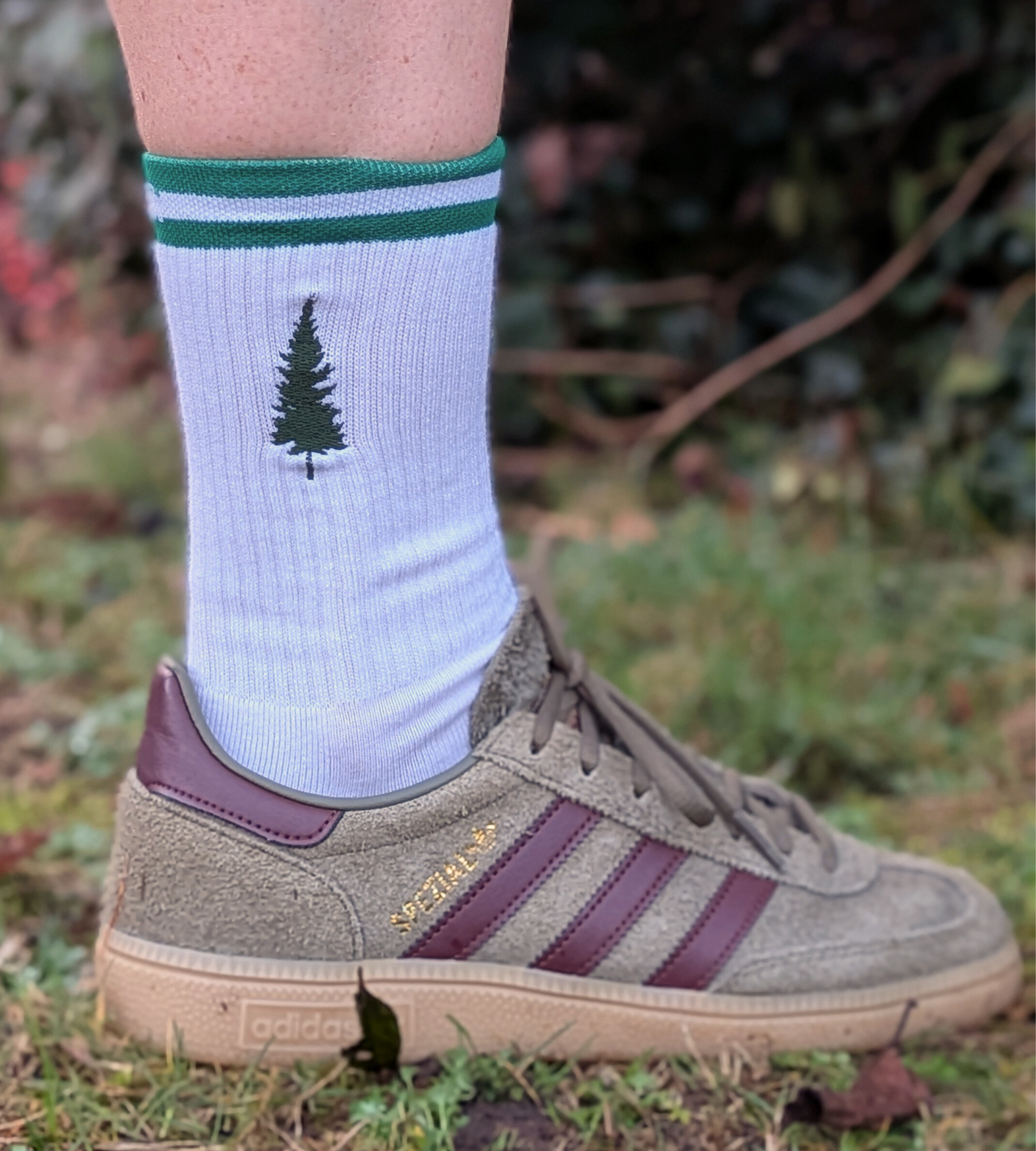 Streepjessokken met afbeelding vanconcepts.be