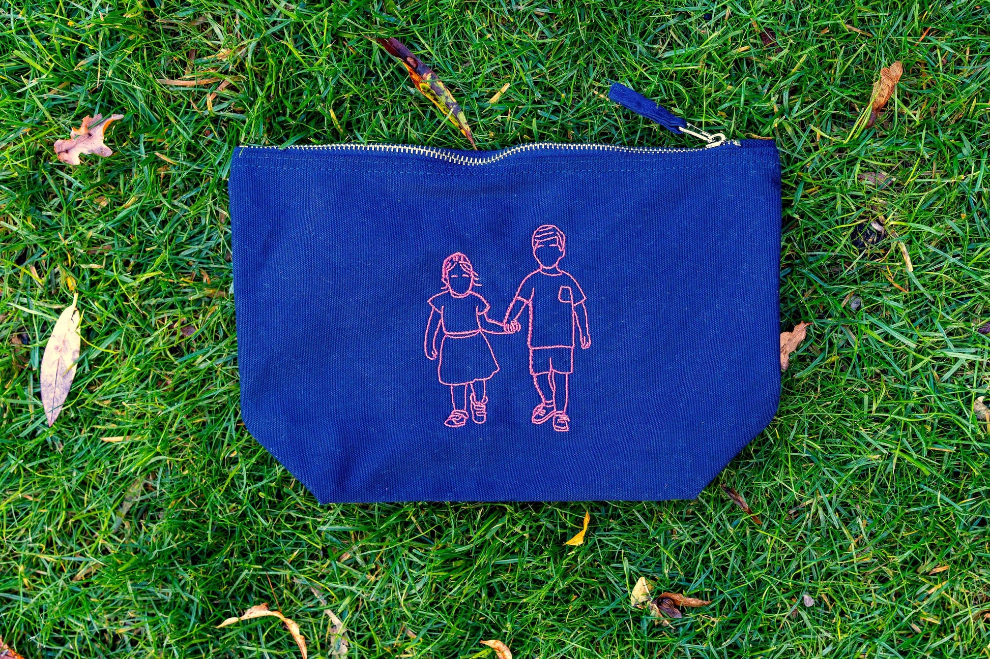 Toilettas met lijntekening vanconcepts.be