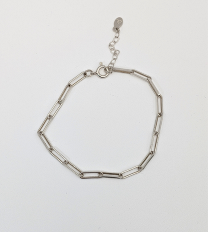 Armband grote schakel - Zilver vanconcepts.be