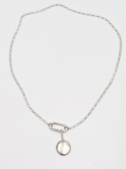 Ketting met bedel - Zilver vanconcepts.be