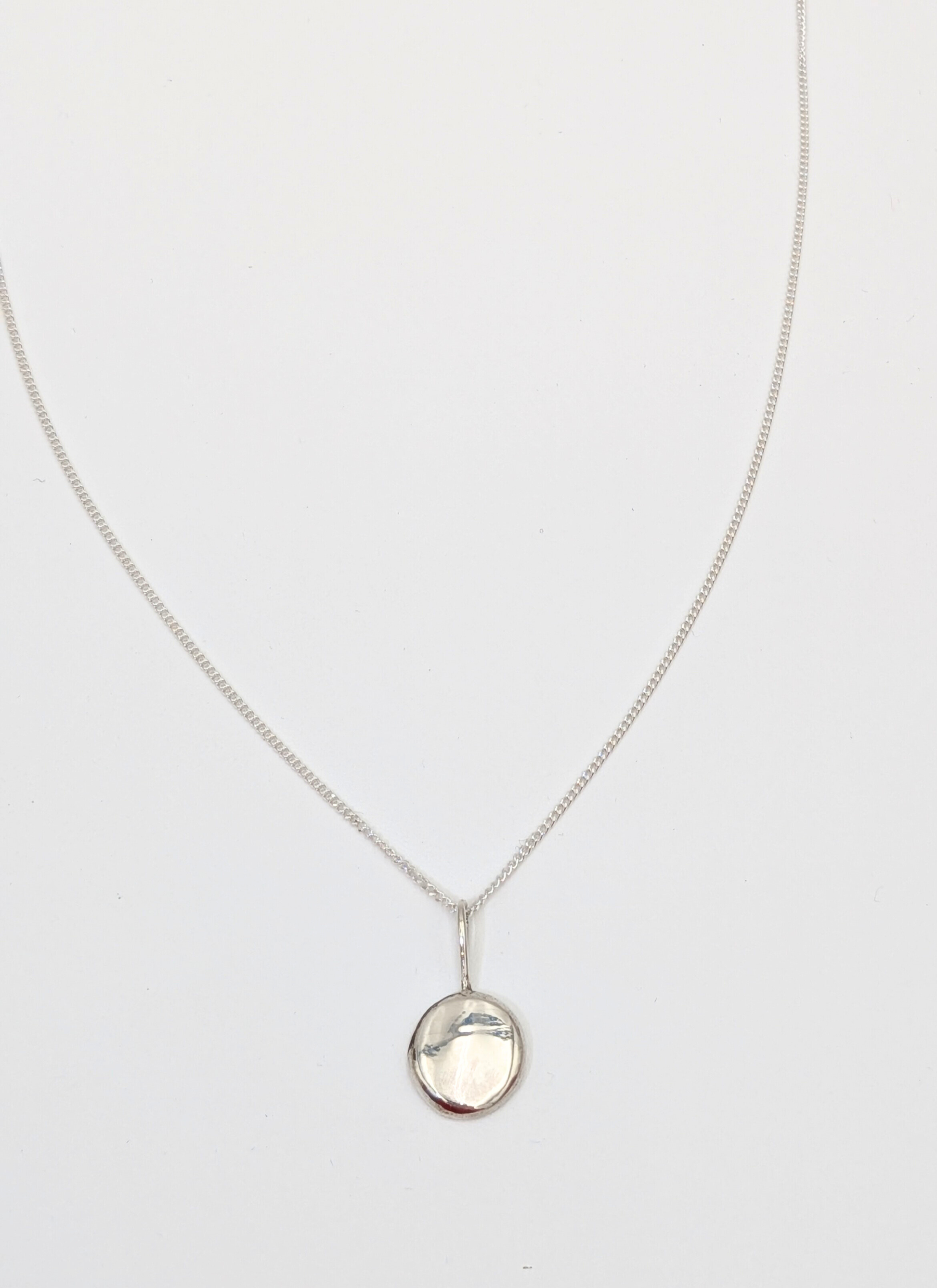 Bold Circle ketting - Zilver vanconcepts.be