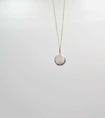 Bold Circle ketting - Zilver vanconcepts.be