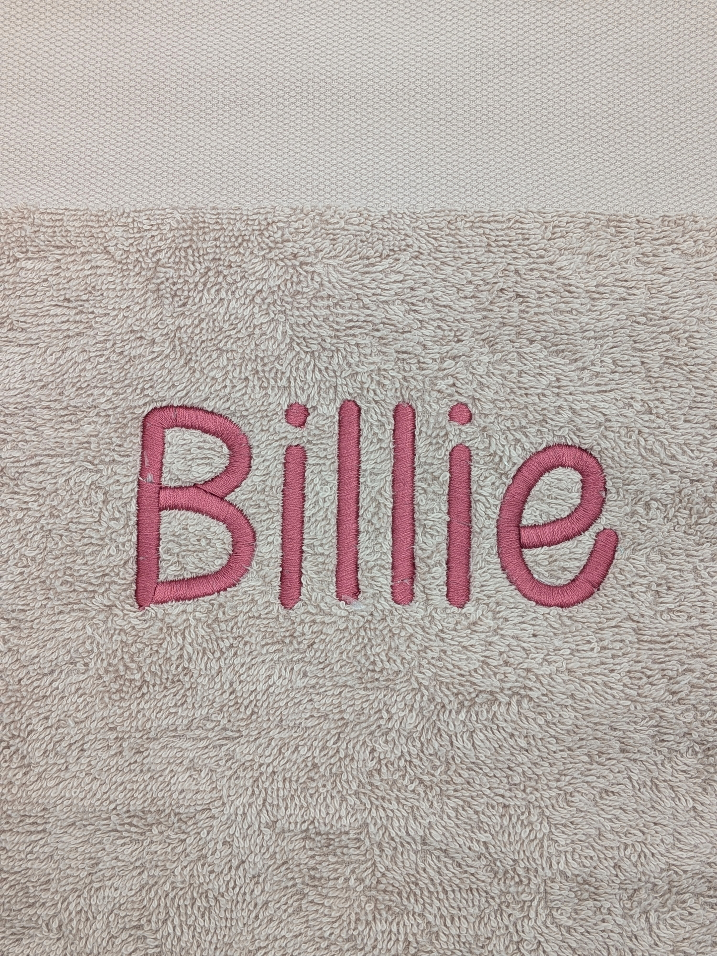 Handdoek met tekst vanconcepts.be