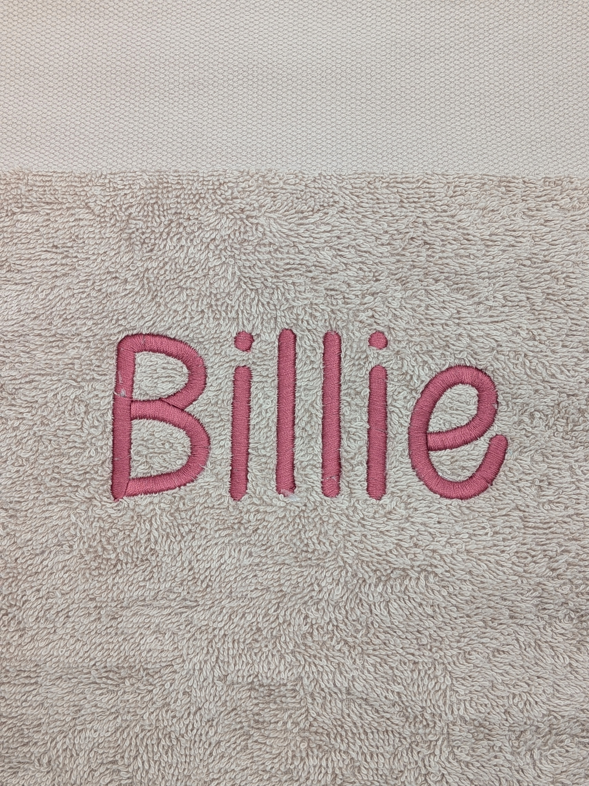 Handdoek met tekst vanconcepts.be