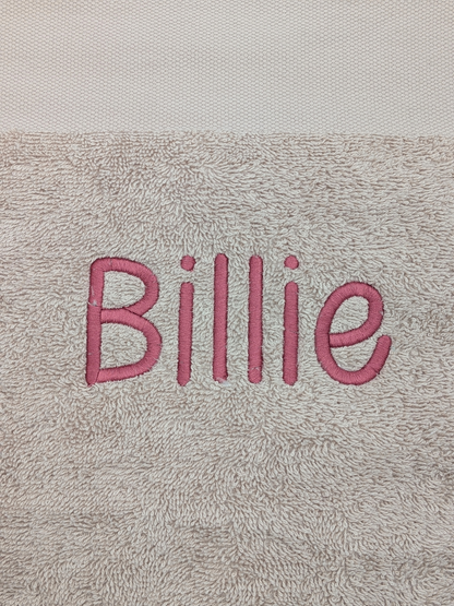 Handdoek met tekst vanconcepts.be