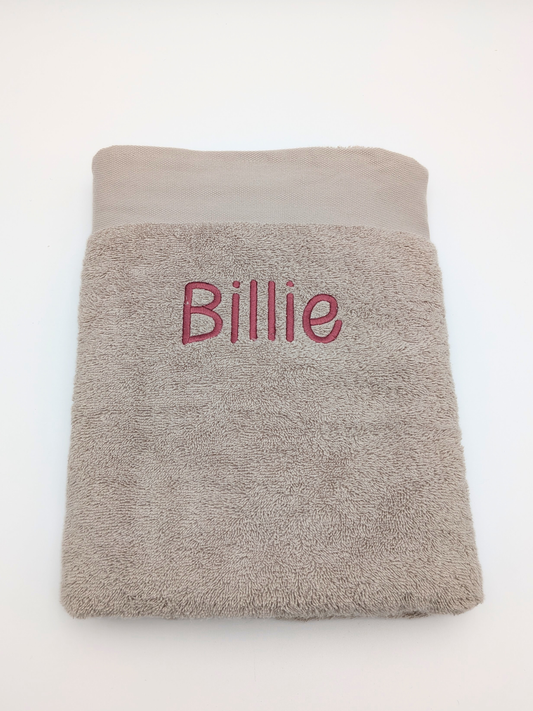 Handdoek met tekst vanconcepts.be