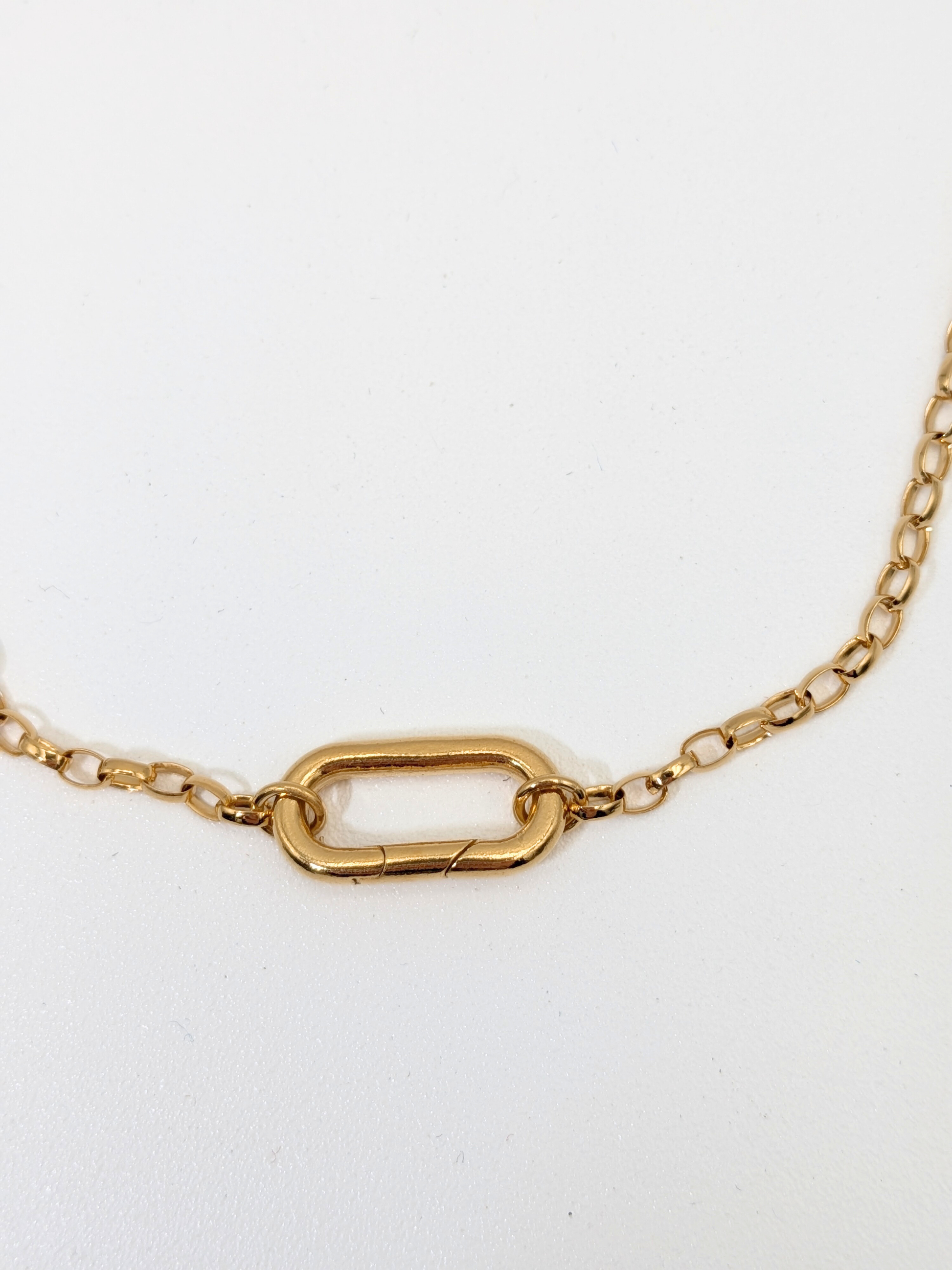 Ketting met bedel - Goud vermeil vanconcepts.be
