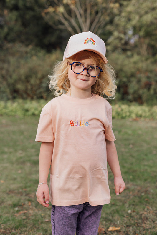 Kinder t-shirt met tekst vanconcepts.be