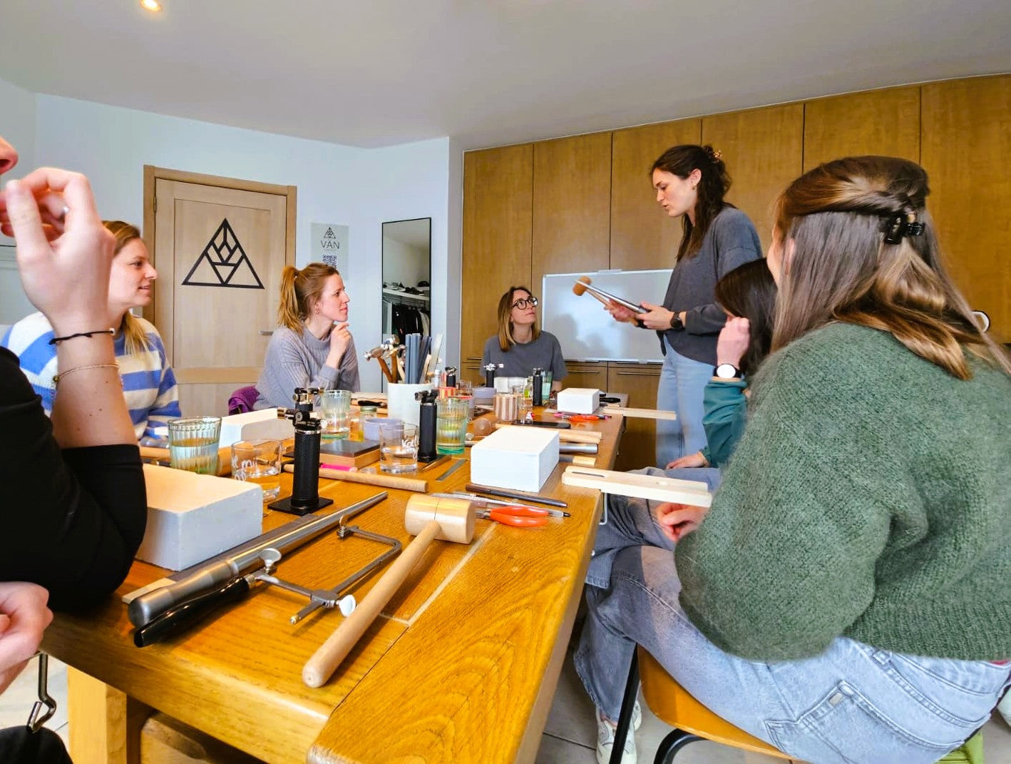 Workshop fijne zilveren stapelringen vanconcepts.be