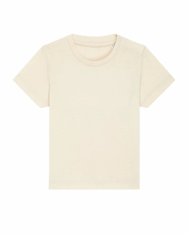 Baby t-shirt met lijntekening of handgeschreven tekst vanconcepts.be