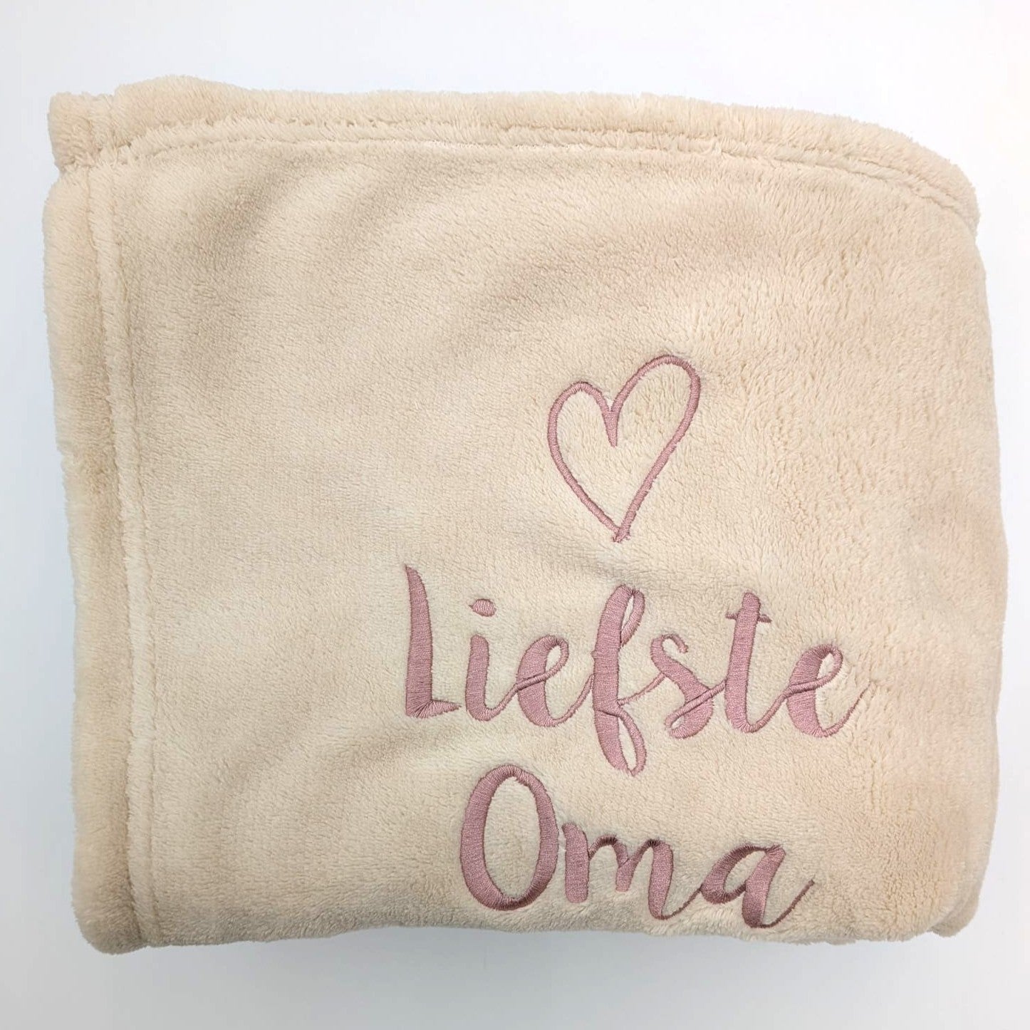Gepersonaliseerde fleece deken vanconcepts.be