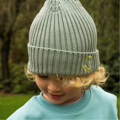 Kindermuts met smiley vanconcepts.be