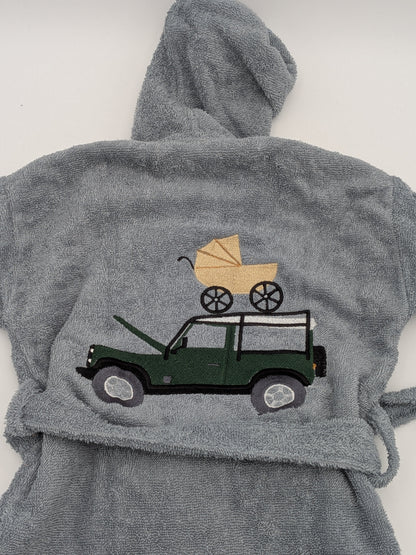 Kinderbadjas met afbeelding vanconcepts.be