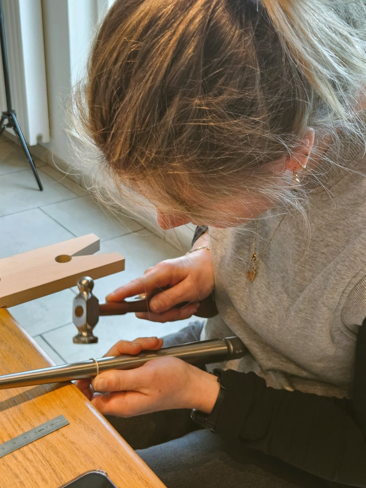 Workshop stapelringen maken vanconcepts.be