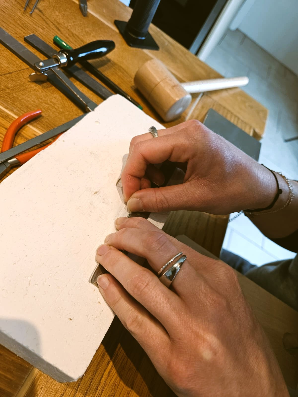 Workshop stapelringen maken vanconcepts.be