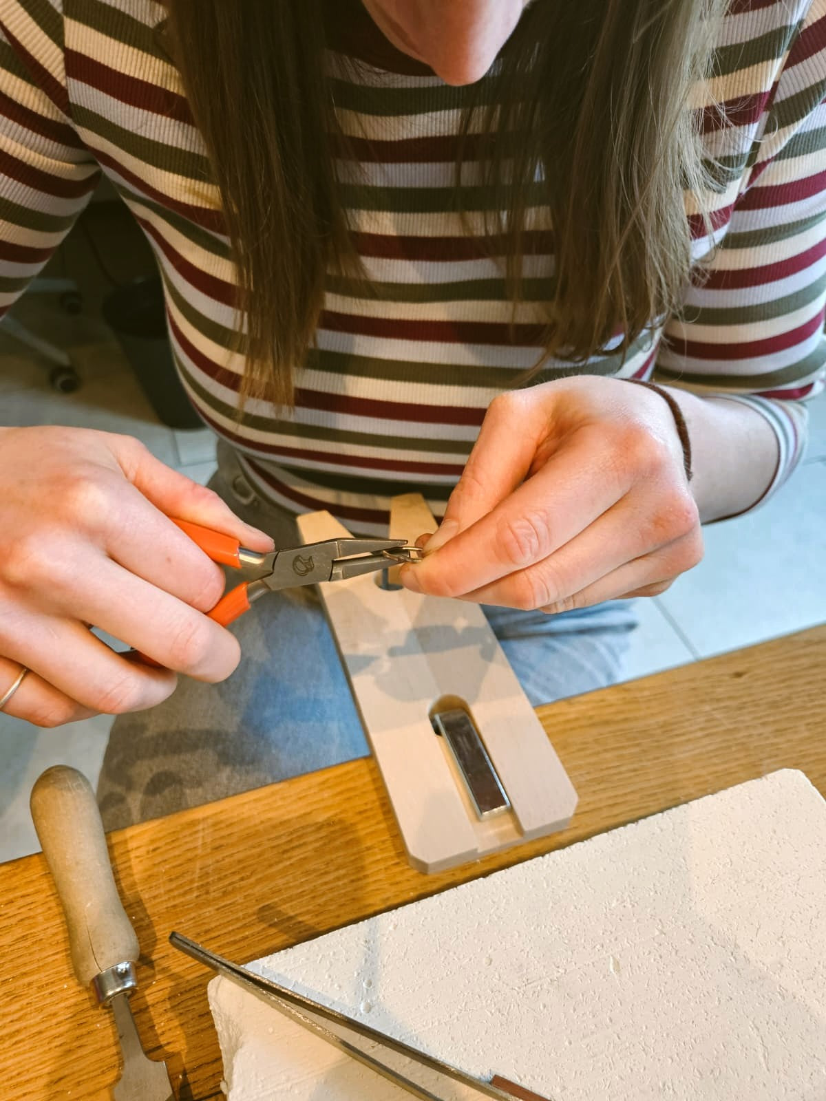 Workshop stapelringen maken vanconcepts.be